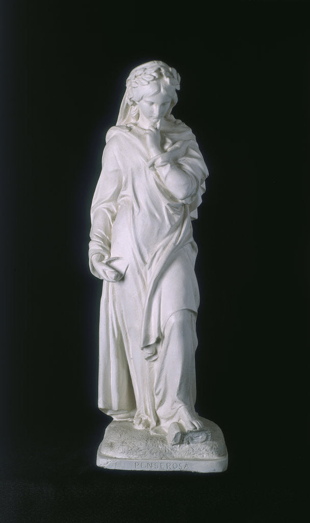 Detail of Penserosa. c1861 by John Hancock