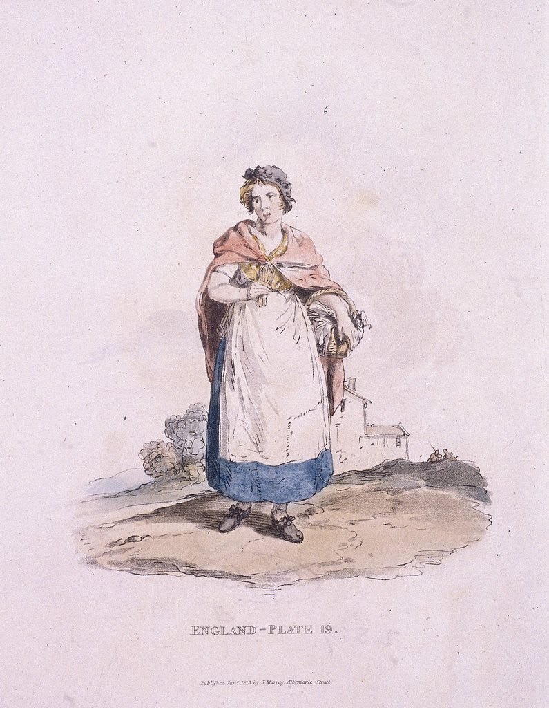 A match girl, Provincial Characters by Anonymous