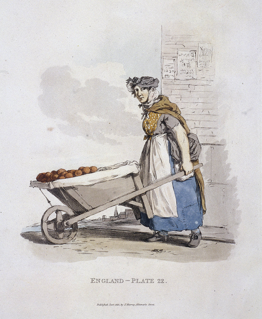 A barrow woman, Provincial Characters by Anonymous