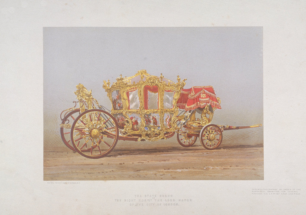 Detail of Lord Mayor's Coach by Kell Brothers