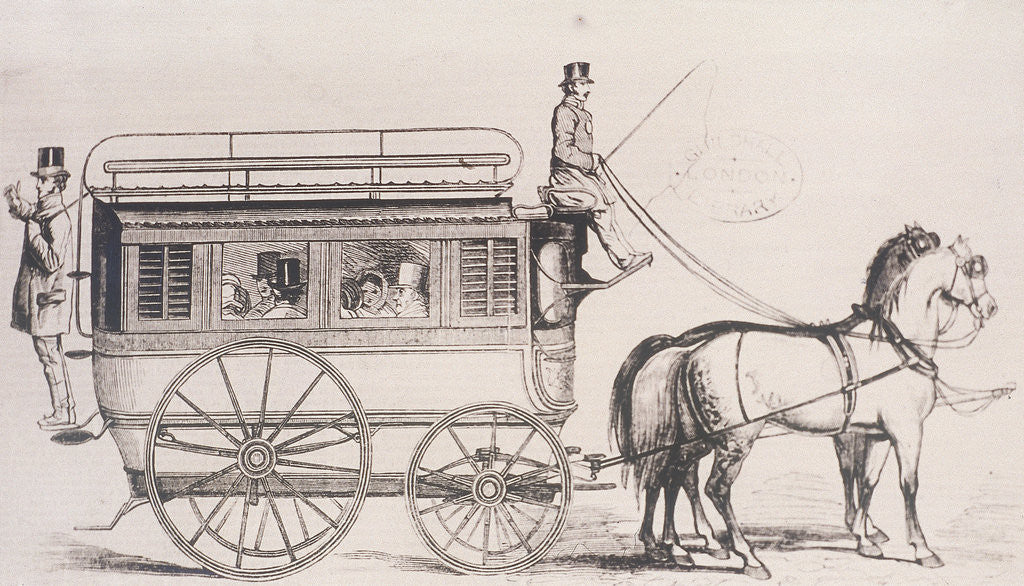 Detail of London General Omnibus by Anonymous