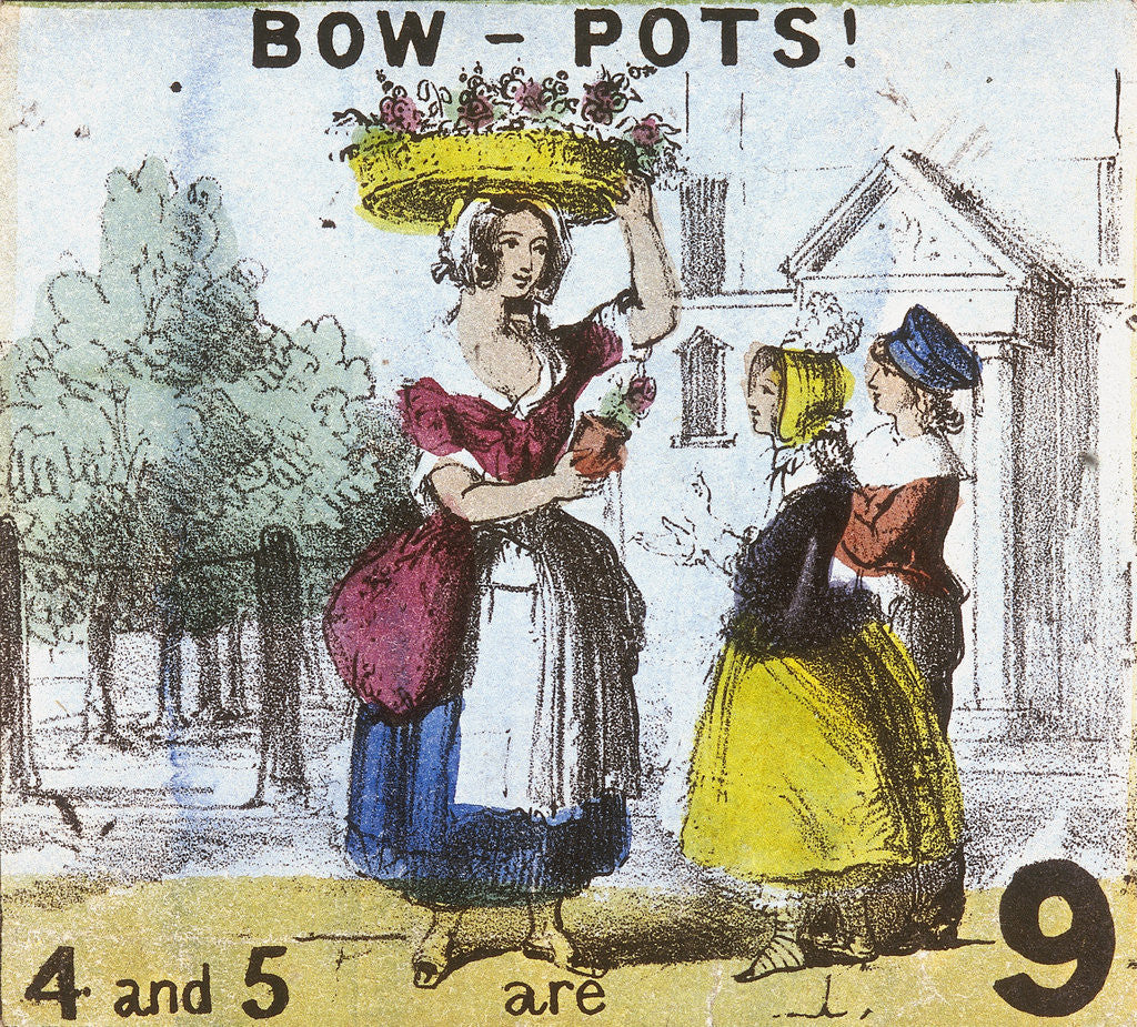 Bow-pots!, Cries of London by TH Jones