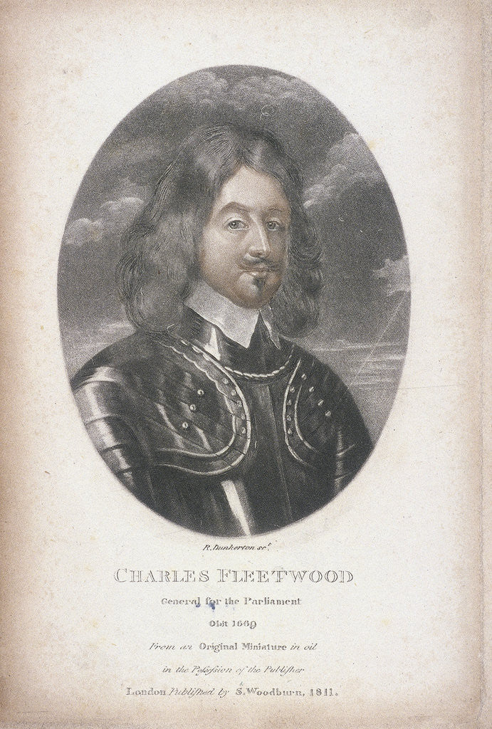 Detail of General Charles Fleetwood by Robert Dunkarton