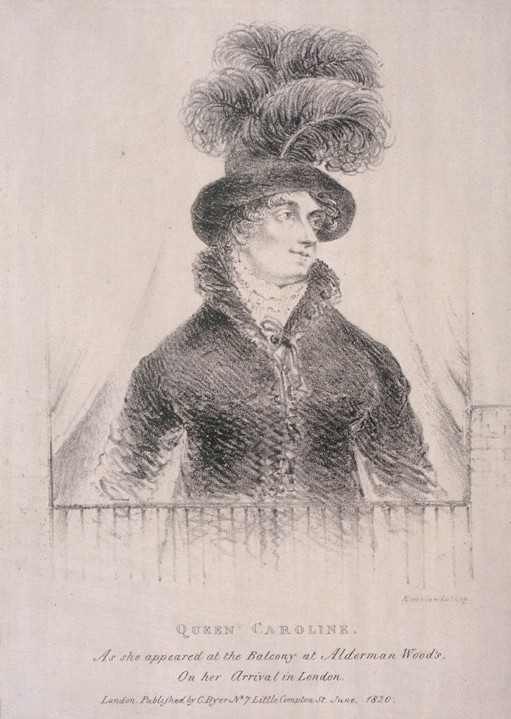 Caroline, Consort of George IV by C Dyer