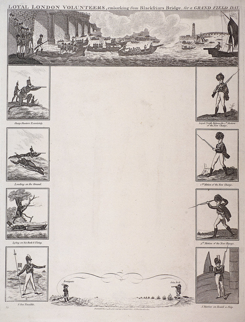 Detail of Loyal London Volunteers by Anonymous