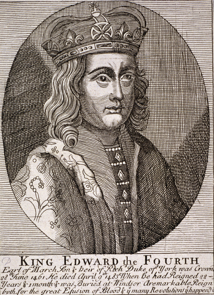 Detail of Edward IV, King of England by Anonymous