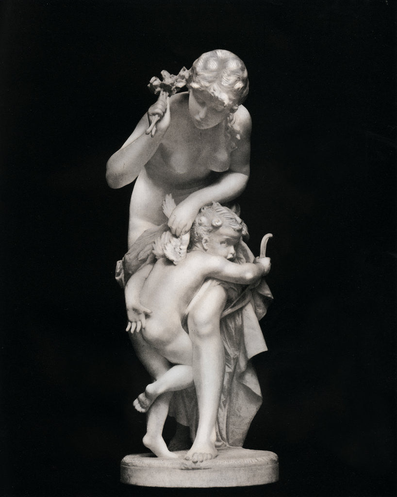 Detail of Cupid Chastised by Eberlein