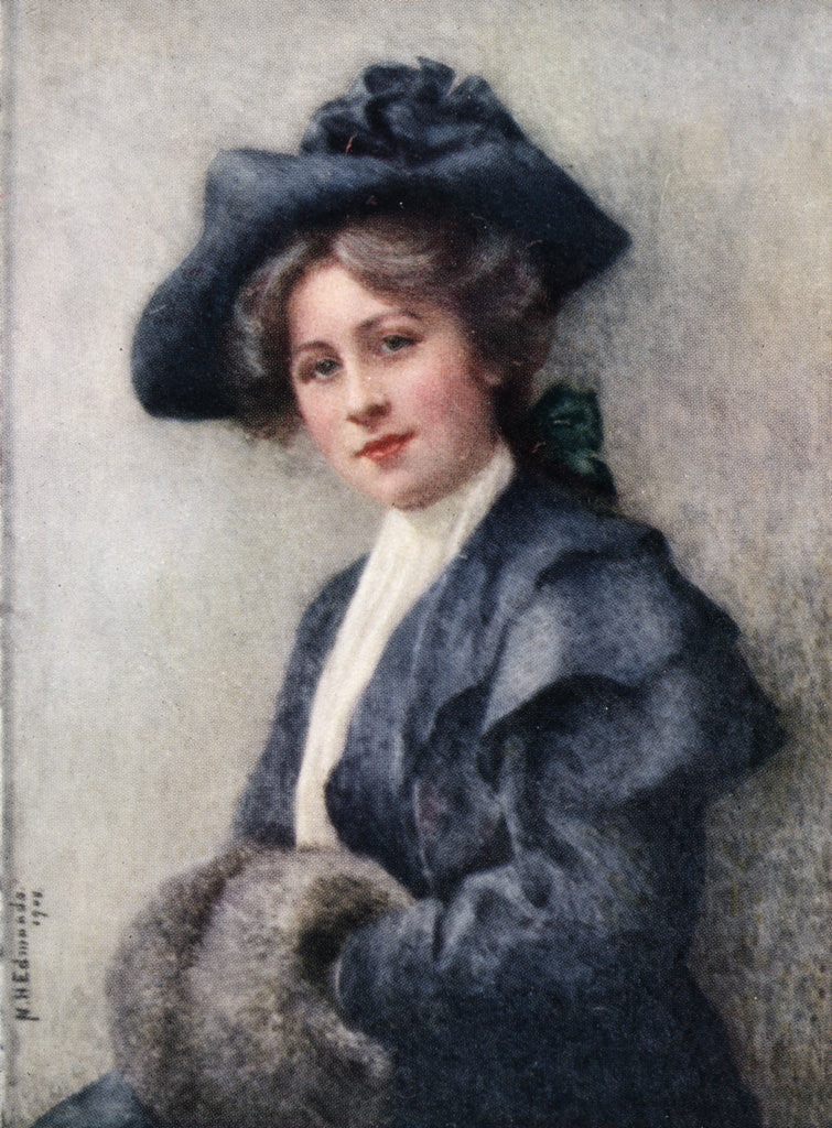 Detail of Eileen, Daughter of Henry Marshall by N H Edmunds