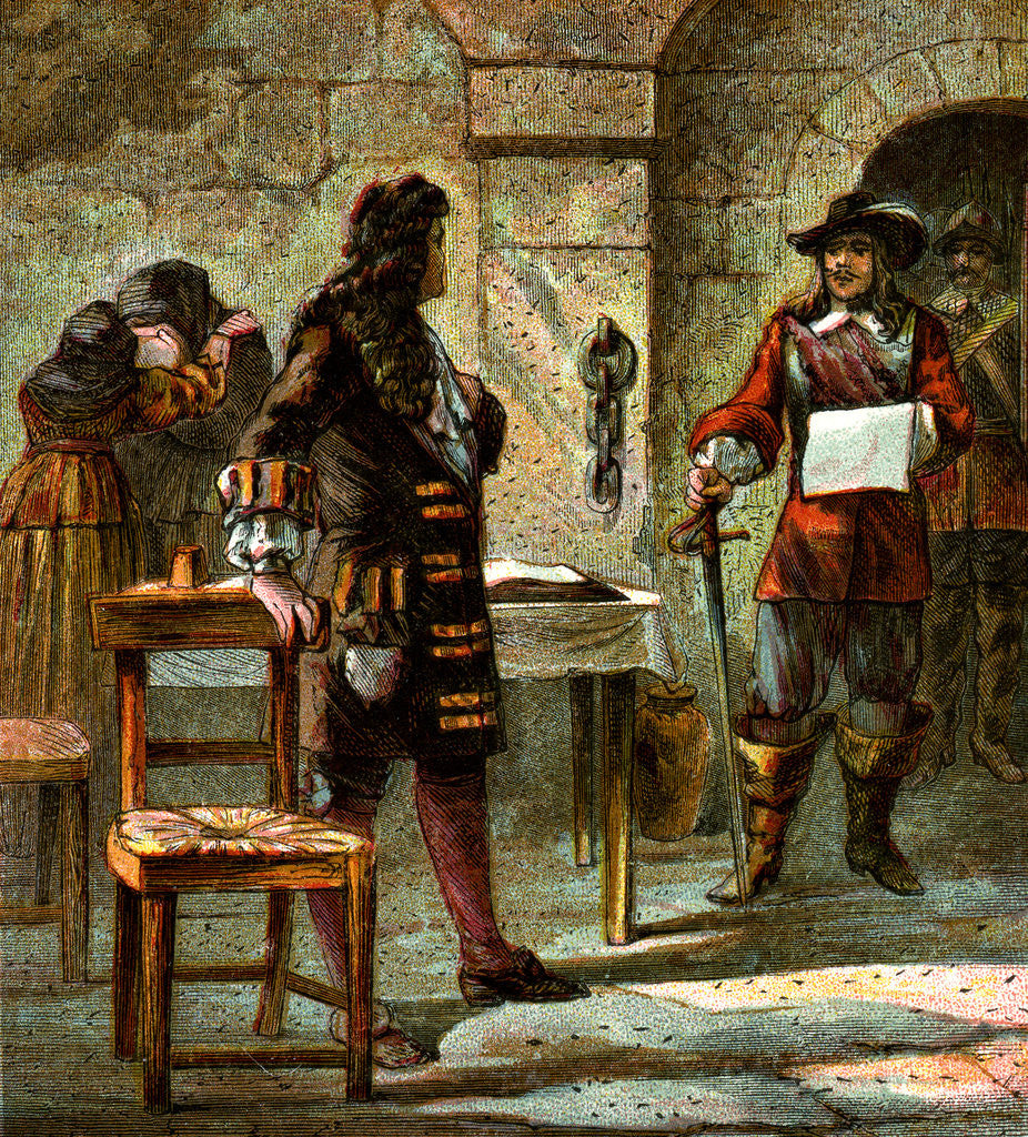 Detail of Lord William Russell Condemned by Anonymous