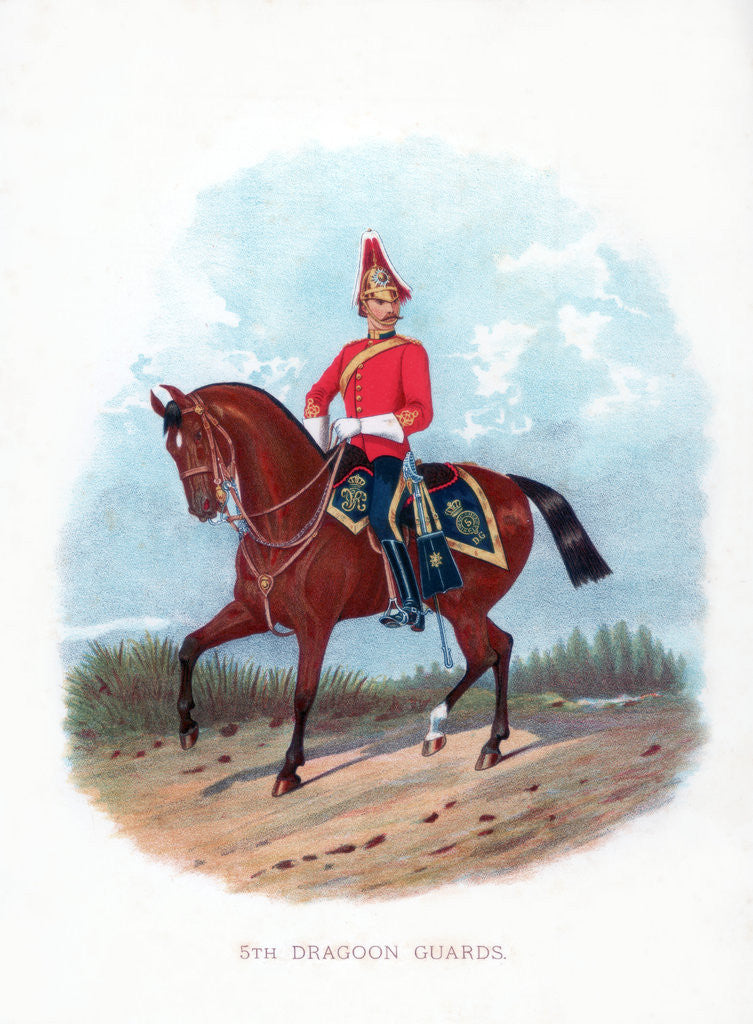 Detail of 5th Dragoon Guards by Anonymous