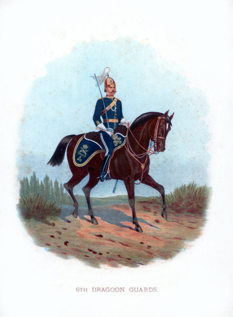 Detail of 6th Dragoon Guards by Anonymous