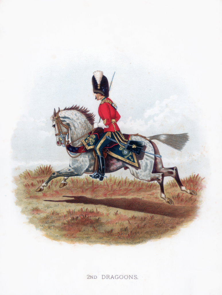 Detail of 2nd Dragoons by Anonymous