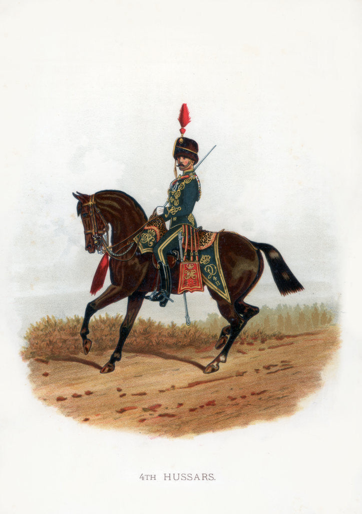 Detail of 4th Hussars by Anonymous