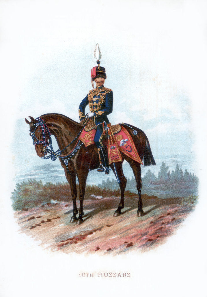 Detail of 10th Hussars by Anonymous