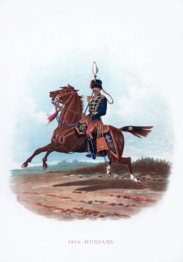 Detail of 11th Hussars by Anonymous