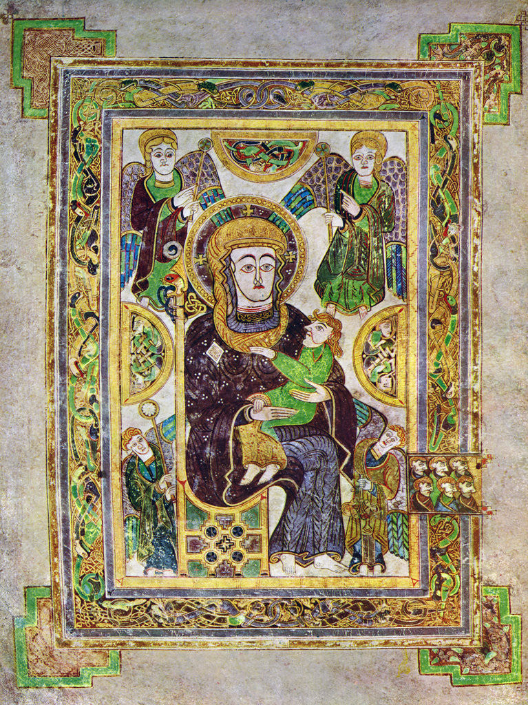 Detail of The Virgin And Child, c800 AD by Anonymous