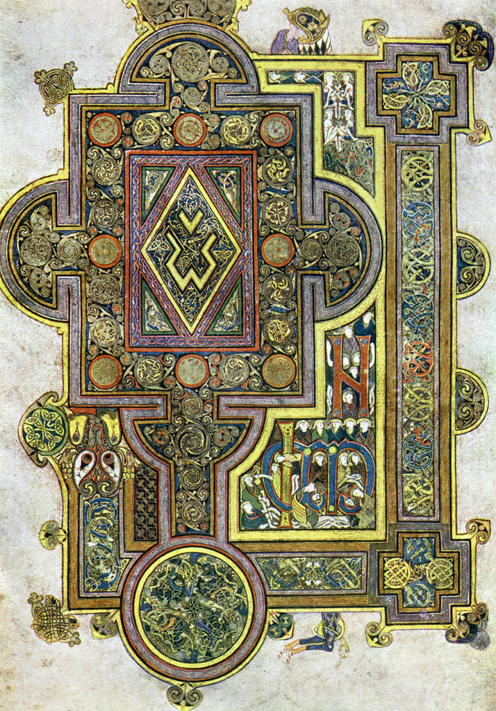 Detail of The Opening Words of St Luke's Gospel, 800 AD by Anonymous