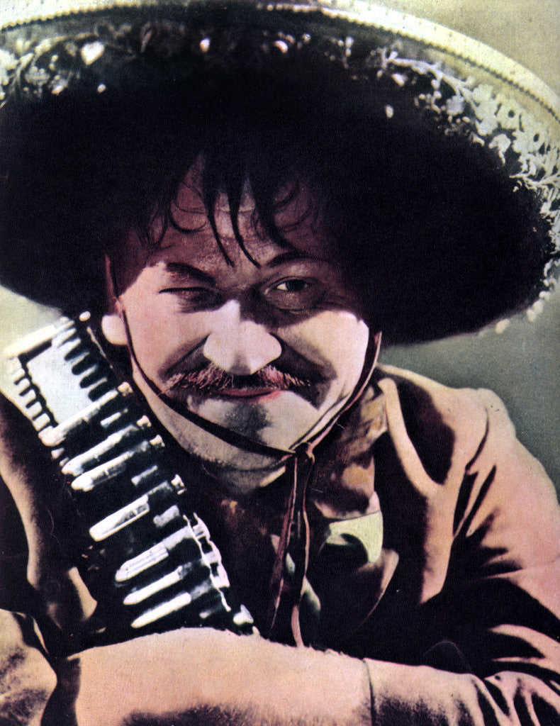 Detail of Wallace Beery, American actor by Anonymous