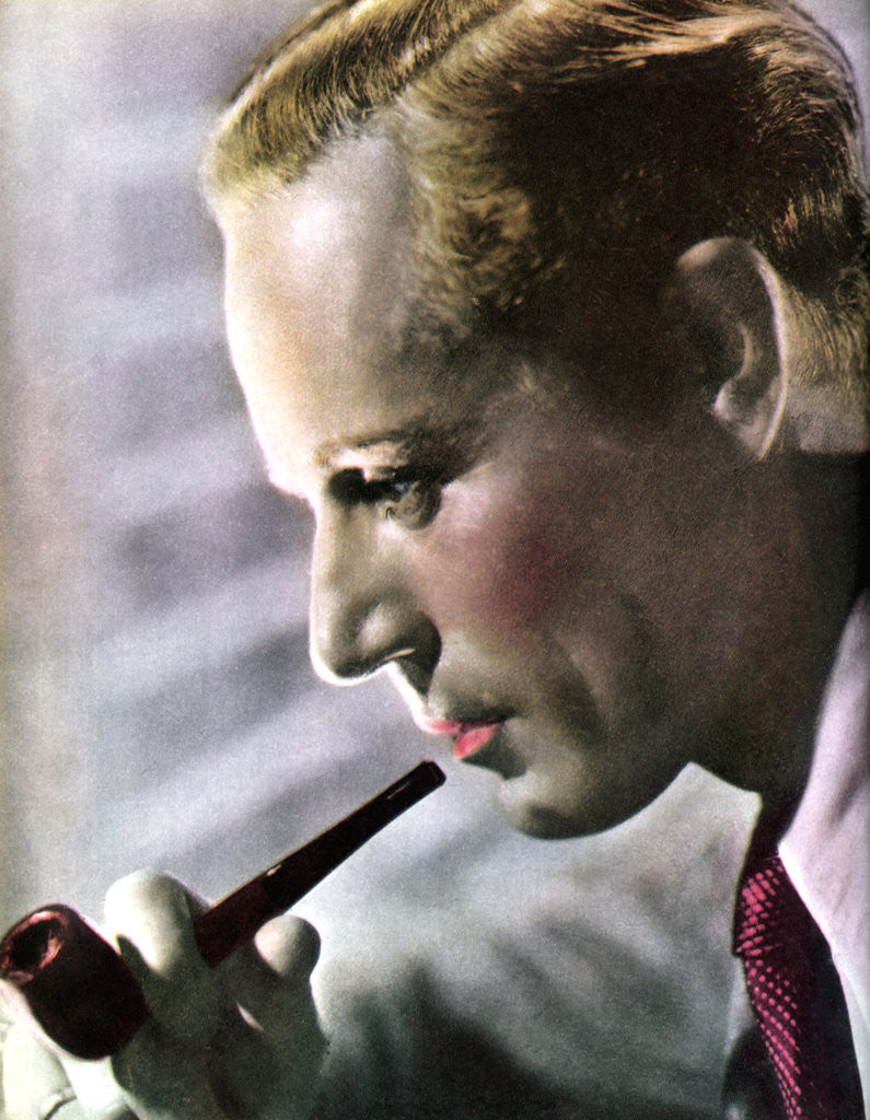 Detail of Leslie Howard, Englsh actor by Anonymous