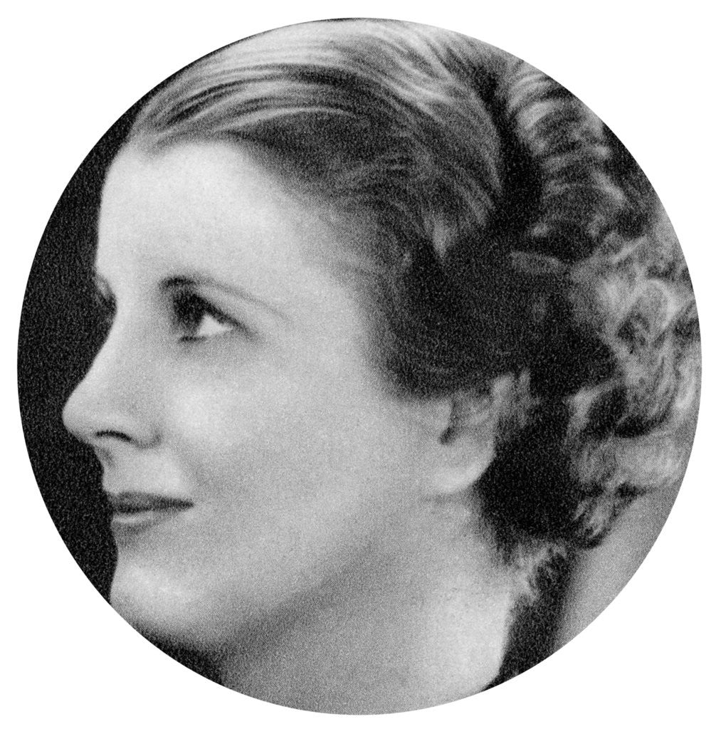 Detail of Diana Wynyard, British stage and film actress by Anonymous