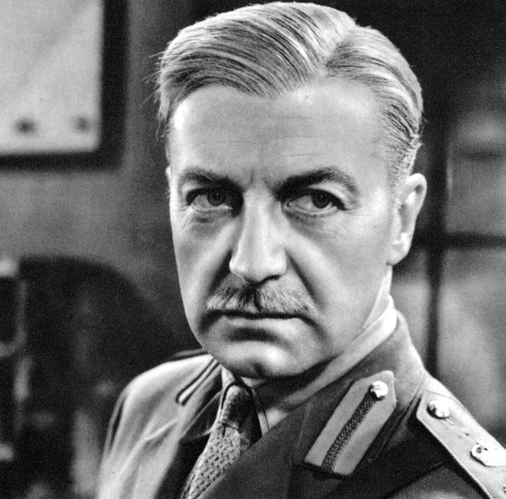 Detail of Clive Brook, English actor by Anonymous