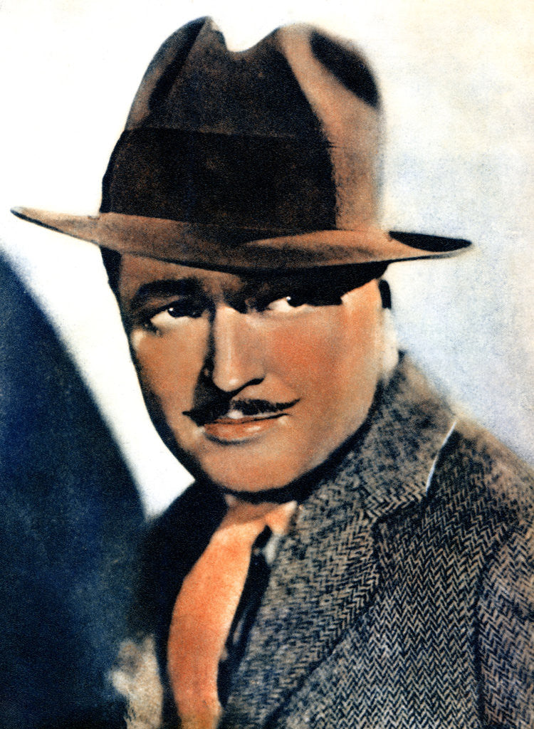 Detail of Edmund Lowe, American actor by Anonymous