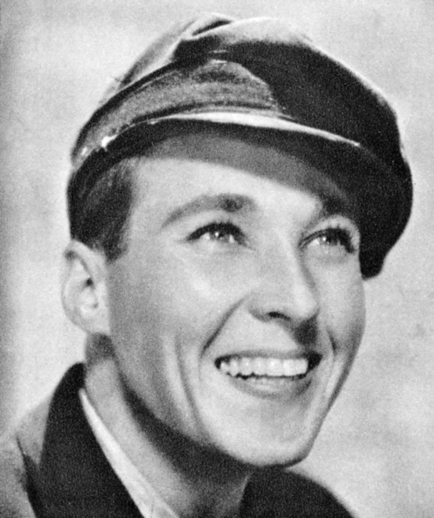 Detail of Douglass Montgomery, Canadian actor by Anonymous