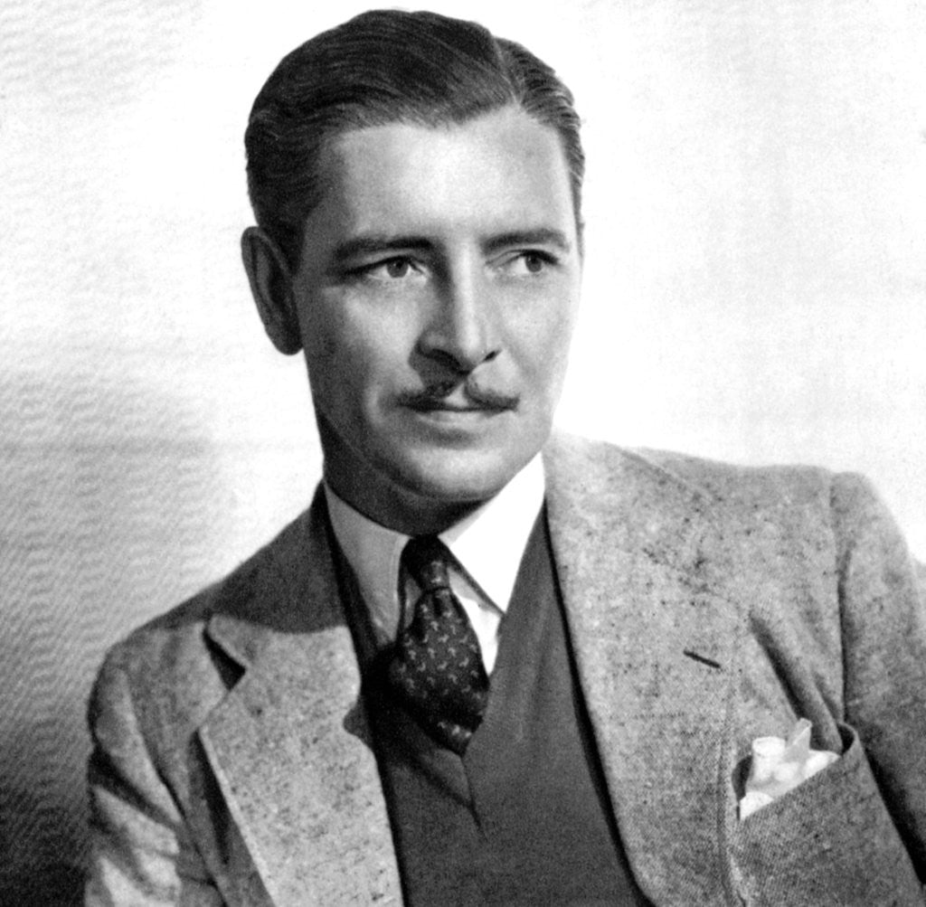 Detail of Ronald Colman, English actor by Anonymous