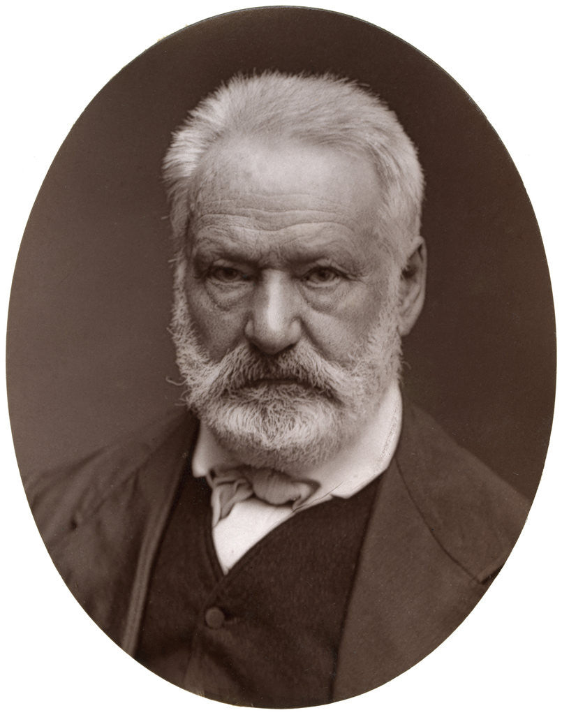 Detail of Victor Hugo, French poet, dramatist and novelist by Lock & Whitfield