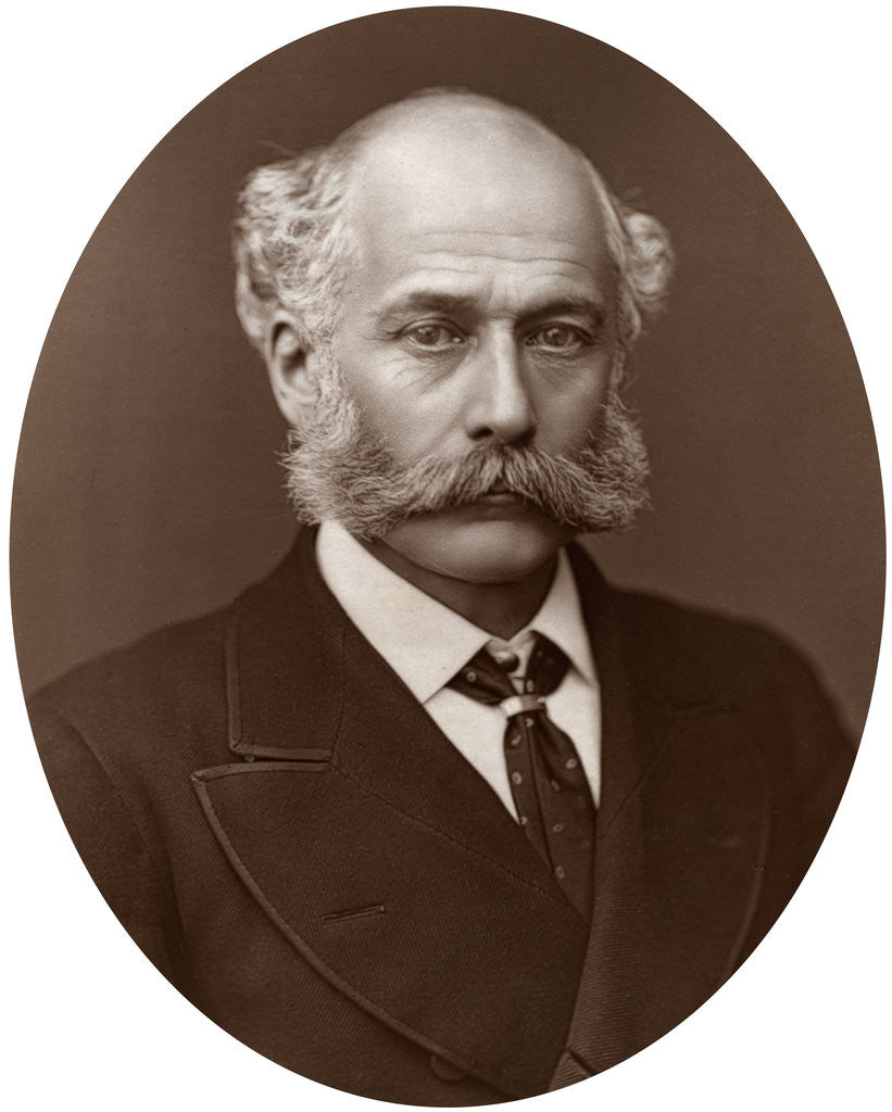 Detail of Sir Joseph Bazalgette, CB, British civil engineer by Lock & Whitfield