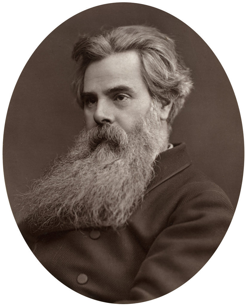 Detail of Thomas Woolner, RA, Professor of Sculpture at the Royal Academy by Lock & Whitfield