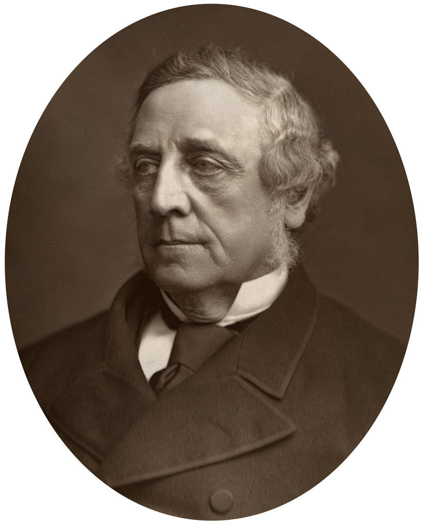 Detail of George Denman (1819-1896), Judge of the High Court of Justice by Lock & Whitfield