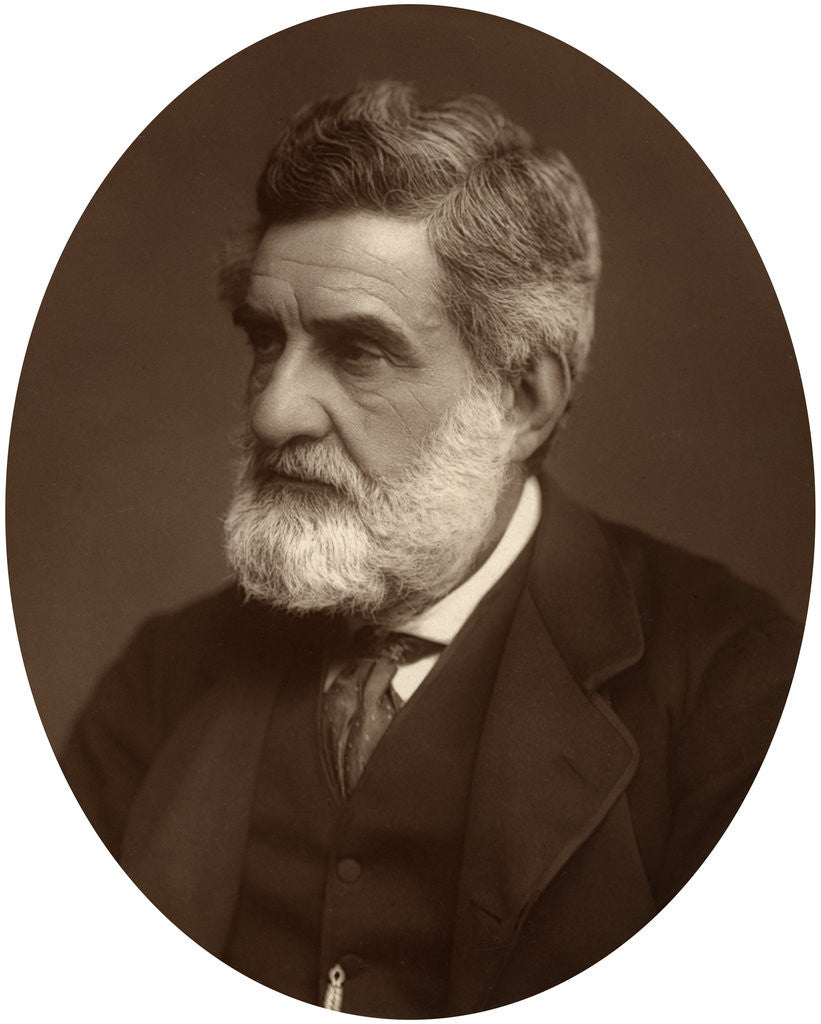 Detail of Hormuzd Rassam, explorer and archaeologist by Anonymous