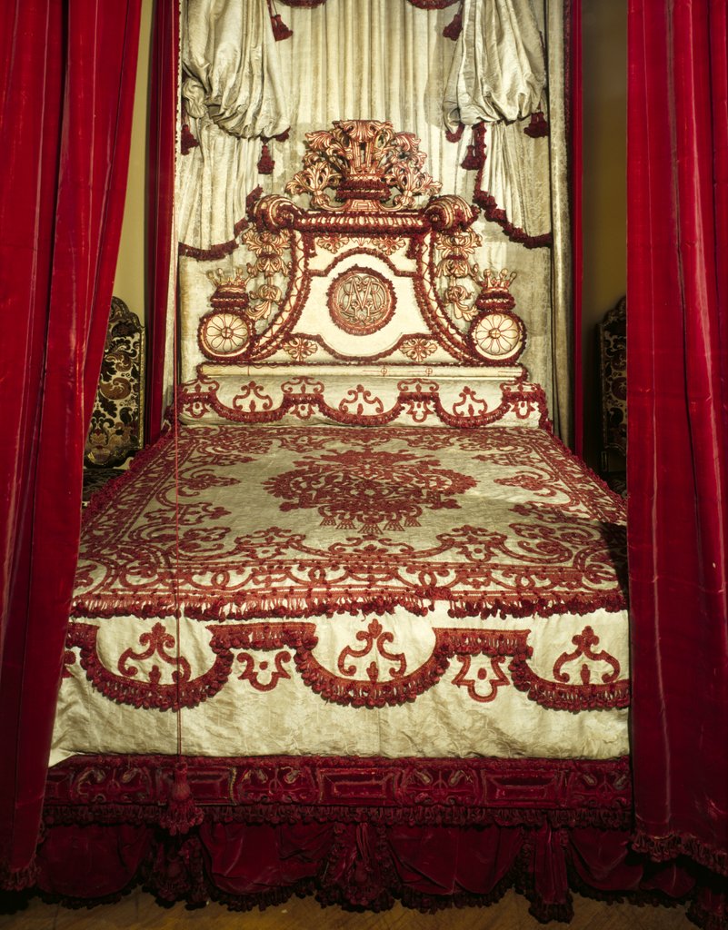 Detail of The Melville Bed, detail of headboard by Anonymous