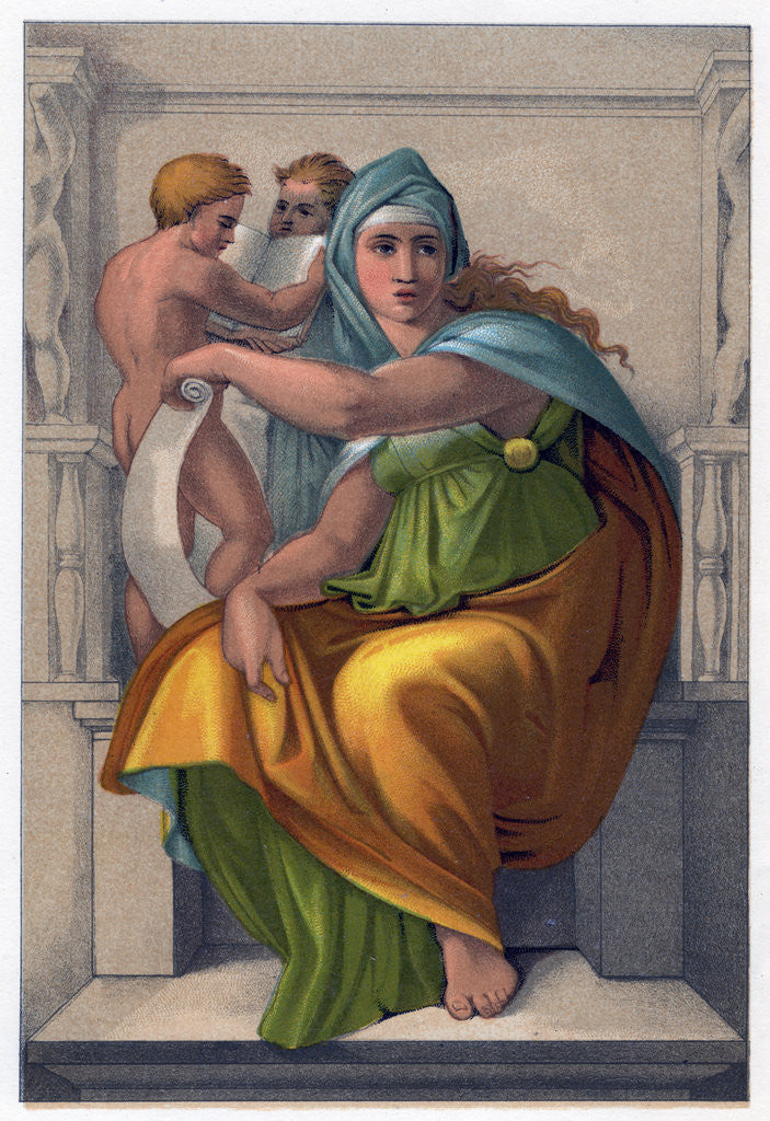 Detail of The Sibyl of Delphi by Anonymous