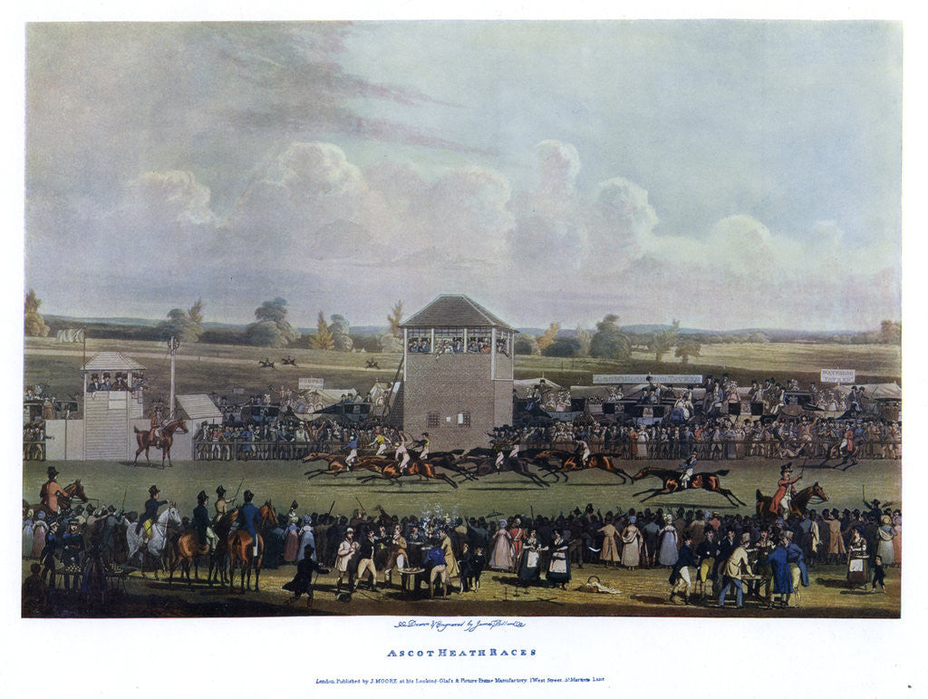 Detail of Ascot Heath Races by James Pollard