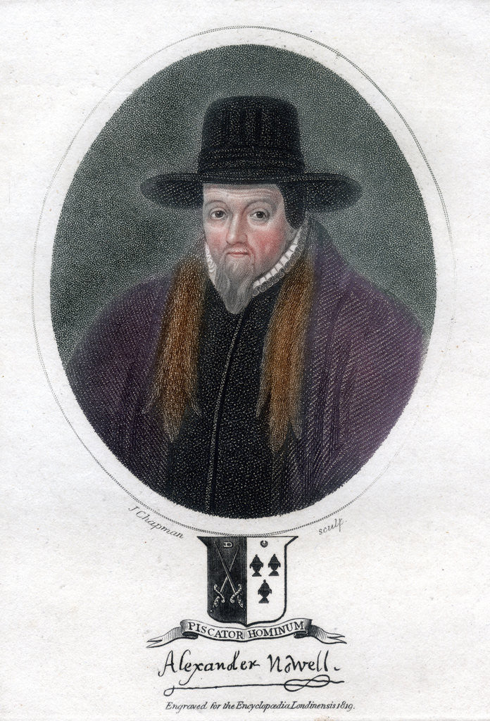 Detail of Alexander Nowell, English clergyman and theologian by J Chapman