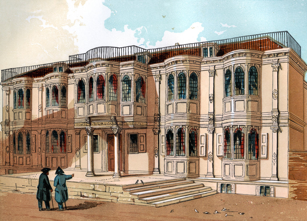 Detail of Old palace at Greenwich by Anonymous