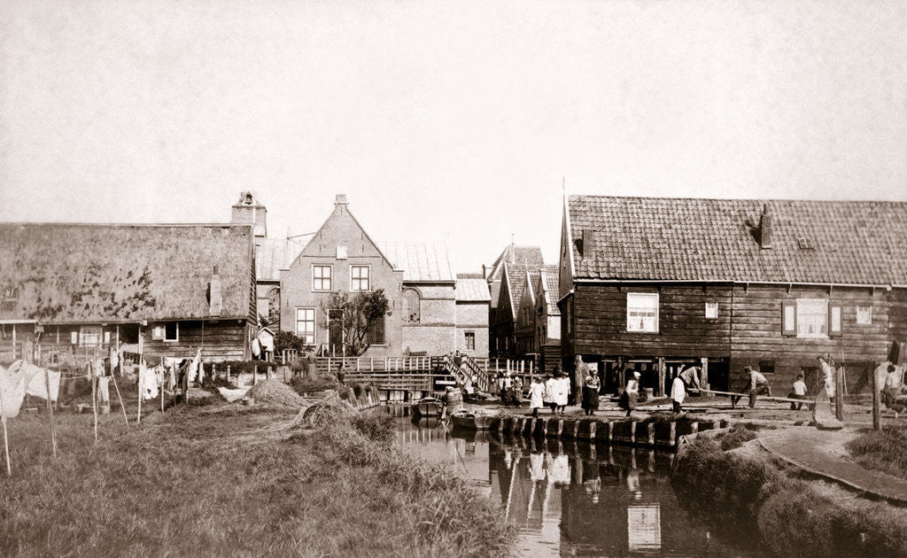 Detail of Marken Island, Netherlands by James Batkin