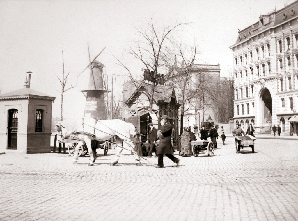 Detail of Man with horse, Rotterdam by James Batkin
