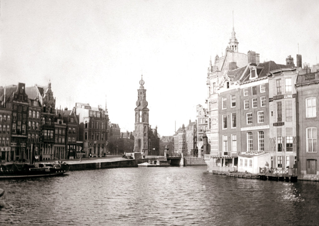 Detail of Canal, Amsterdam by James Batkin