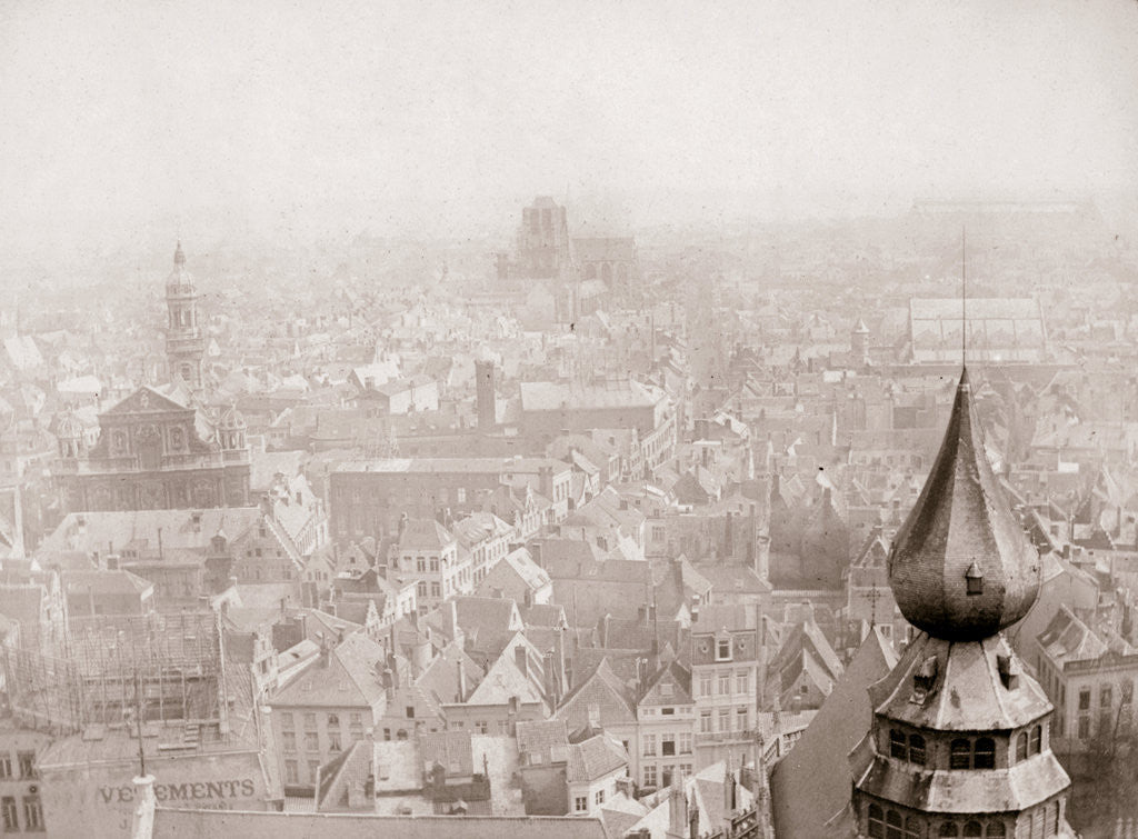 Detail of Antwerp skyline by James Batkin