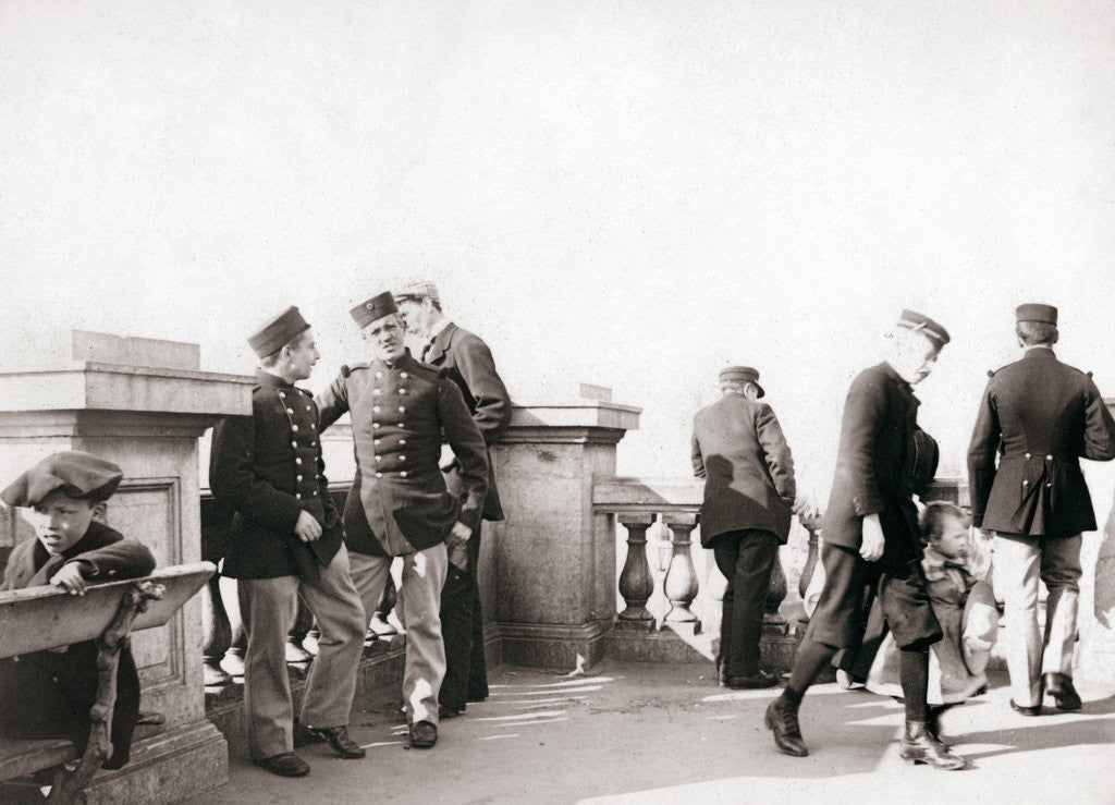 Detail of People of Antwerp by James Batkin