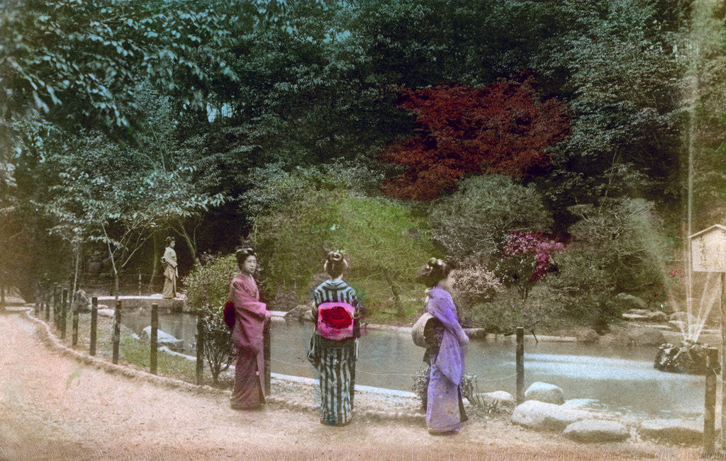Detail of Garden, Japan by Anonymous