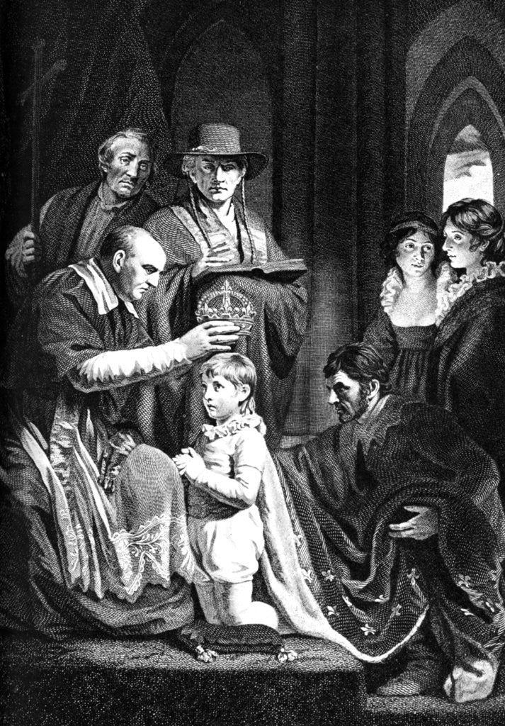 Detail of The coronation of Henry VI of England by Anonymous