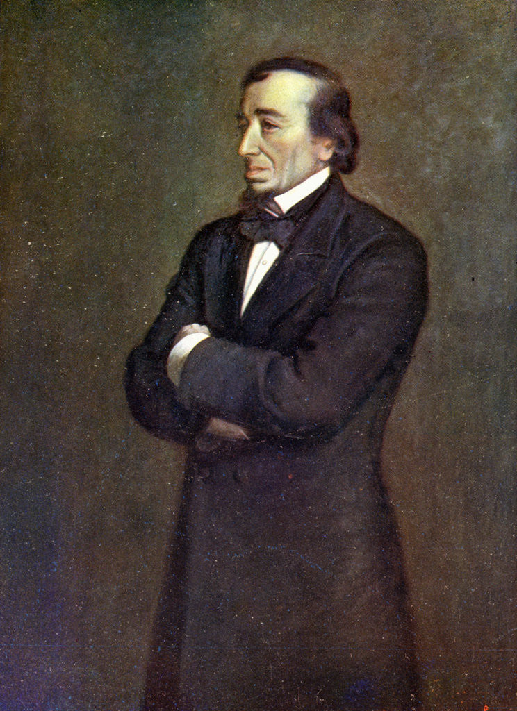 Detail of Benjamin Disraeli, 1st Earl of Beaconsfield, 19th century English statesman by Anonymous