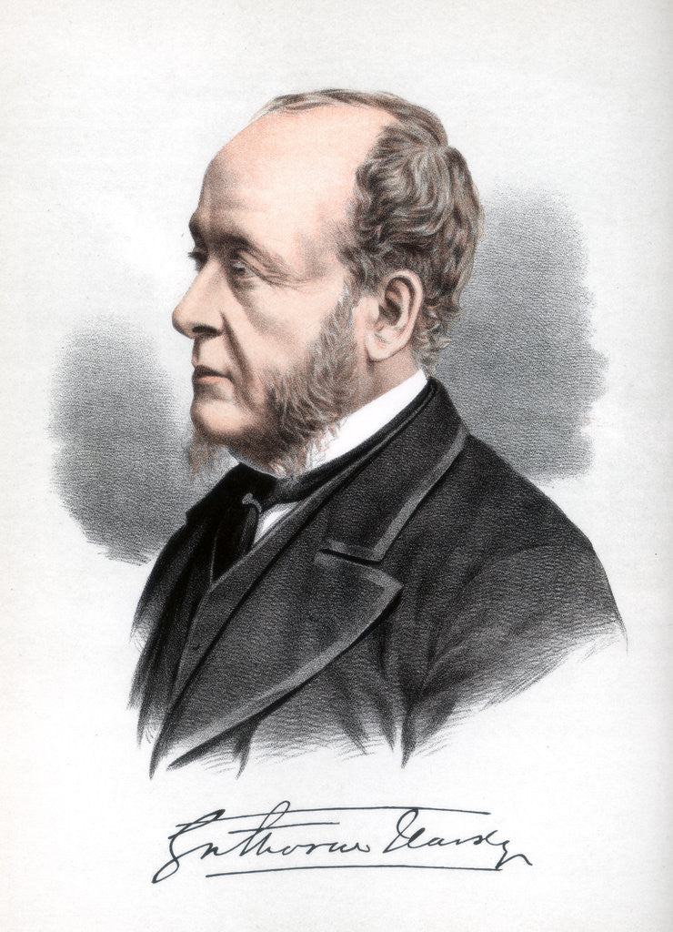 Detail of Gathorne Hardy, 1st Earl of Cranbrook, British Conservative politician by Cassell