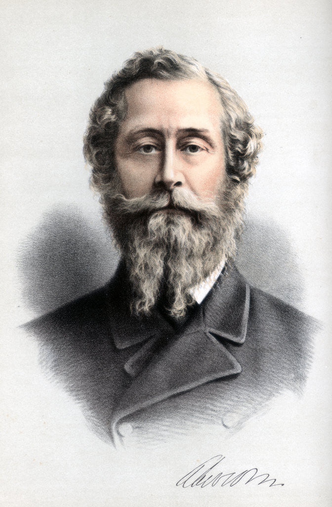 Detail of James Hamilton, 1st Duke of Abercorn, British Conservative politician by Cassell