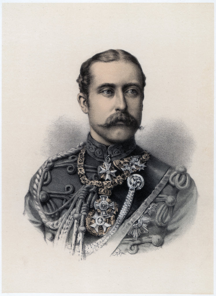 Detail of Prince Arthur, Duke of Connaught and Strathearn by Anonymous