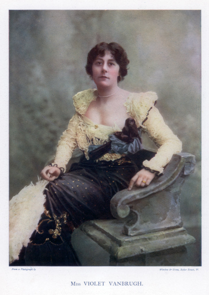 Detail of Violet Vanbrugh, English actress by Window & Grove